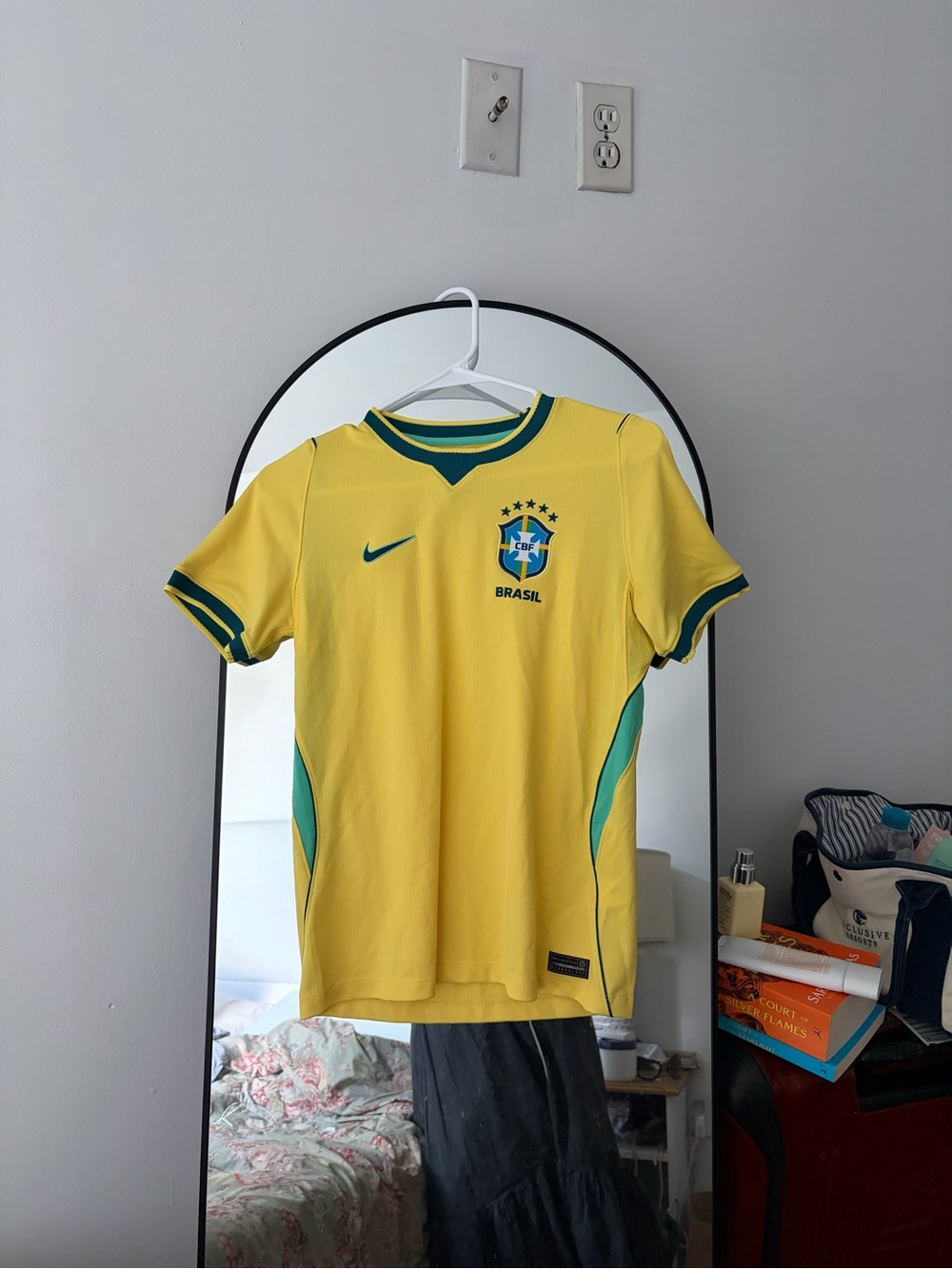 Brash Yellow and Green Soccer Jersey